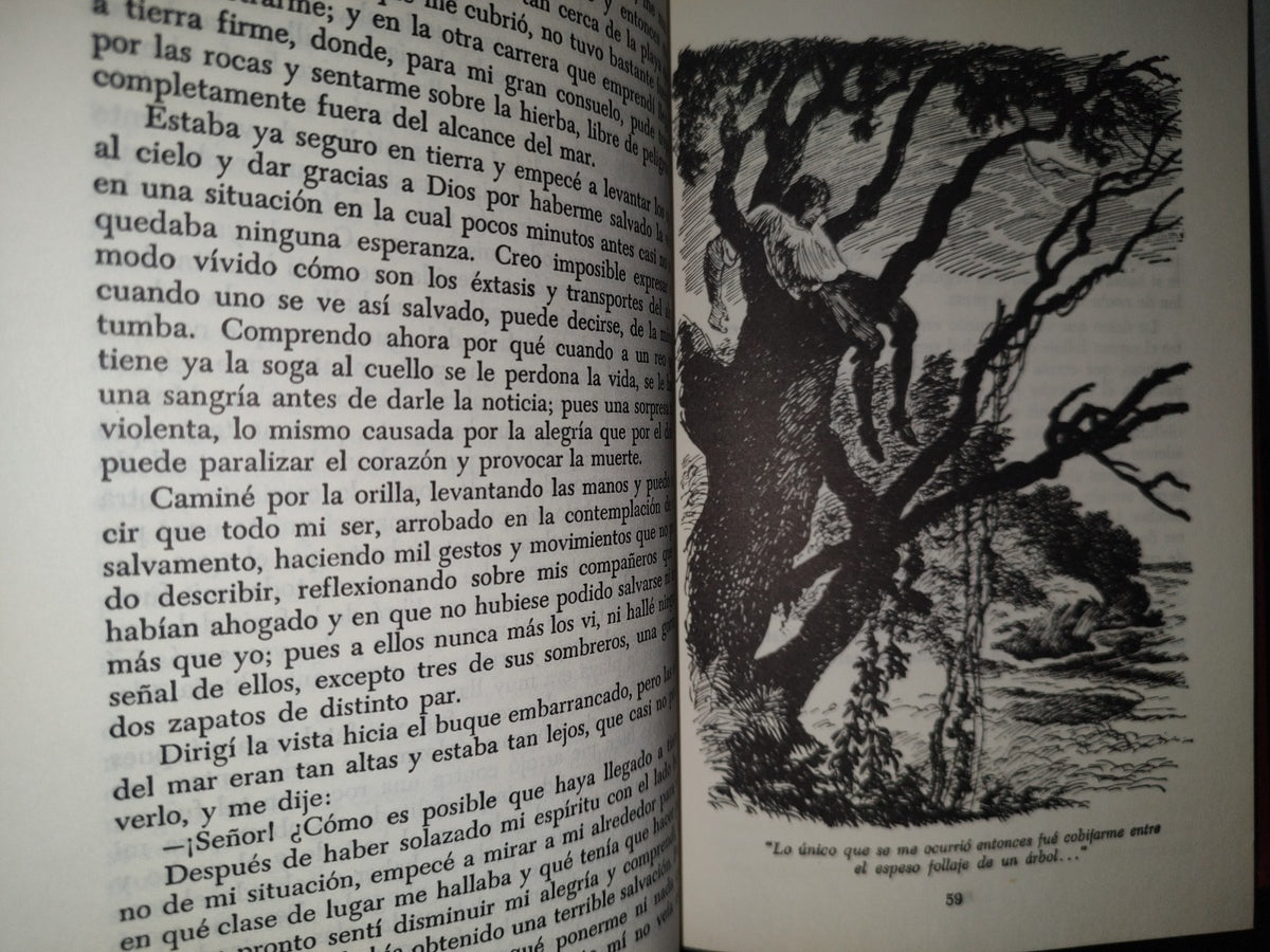84- Biblioteca Juvenil Tomo 8. Robinson Crusoe - Daniel Defoe - Grolier International - 1968