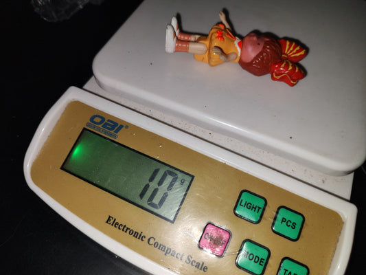 A3- Niña De Juguete De Plástico Articulada - 90'S