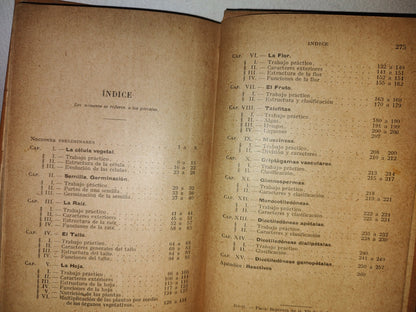 59- Botánica Experimental G. M. Bruño - Librería De La Vda. De C. Bouret, 1922