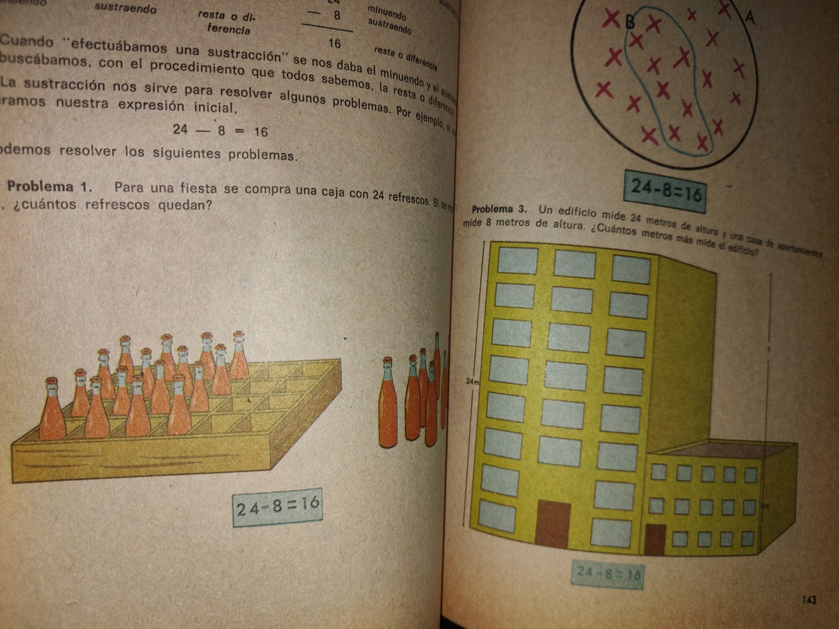 209- Primer Grado. Matemáticas Sep. Primera Parte. C.E.C.S.A. - Primera Edición 1974