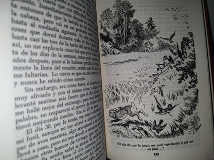 84- Biblioteca Juvenil Tomo 8. Robinson Crusoe - Daniel Defoe - Grolier International - 1968
