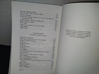 89- Testimonios Sobre Guanajuato - Gobierno Del Estado De Guanajuato - 1A. Ed. 1989