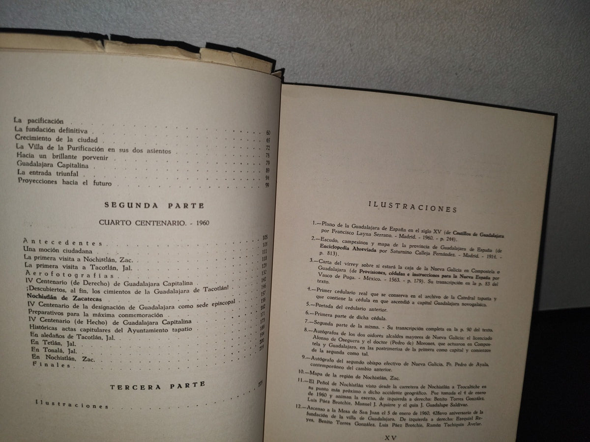 92- Guadalajara Capitalina Y Su Cuarto Centenario - Luis Páez Brotchie - Edición Del H. Ayuntamiento Constitucional. Guadalajara, Jal., 1961