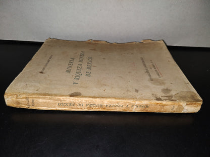 118- Minería Y Riqueza Minera De México. Jenaro González Reina. Monografías Del Banco De México 1944
