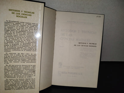 84- Métodos Y Técnicas De Las Ciencias Sociales - Tomo I - Madeleine Grawitz