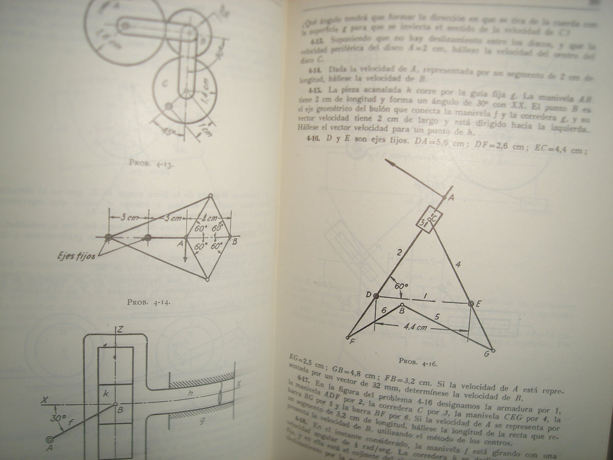 160- Nociones De Mecanismos - Schwamb, Merril, James Y Doughtie - Aguilar S. A. De Ediciones, 1973