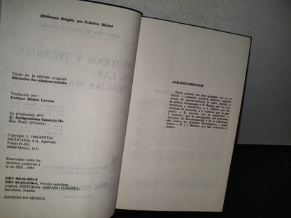 84- Métodos Y Técnicas De Las Ciencias Sociales - Tomo I - Madeleine Grawitz