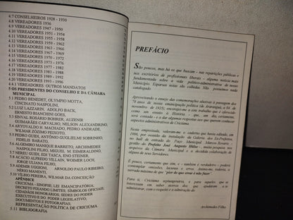 209- Criciúma 70 Anos. 1925/1995 - Archimedes Naspolini Filho - Firmado