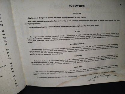 74- John Thompson'S Easiest Piano Course. Part One - 1955