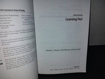 209- Learnig Perl - Randal L. Schwartz - O'Reilly