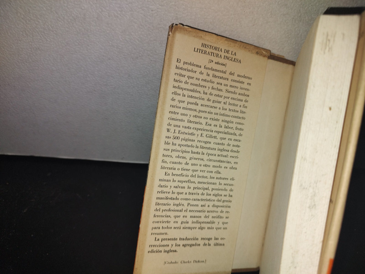 66- Historia De La Literatura Inglesa - William J. Entwistle Y Eric Gillett