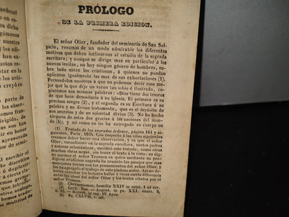 60- Introducción Histórica Y Crítica A La Sagrada Escritura - J. B. Glaire - Tomo I - 1847
