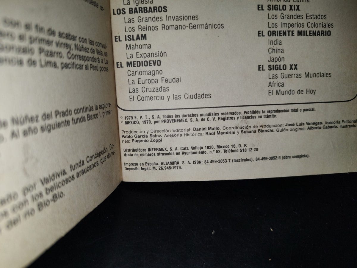 68- Enciclopedia Para Todos Historia Del Hombre No. 35 América Iii, La Conquista - 1979