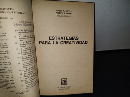 75- Estrategias Para La Creatividad - Gary A. Davis