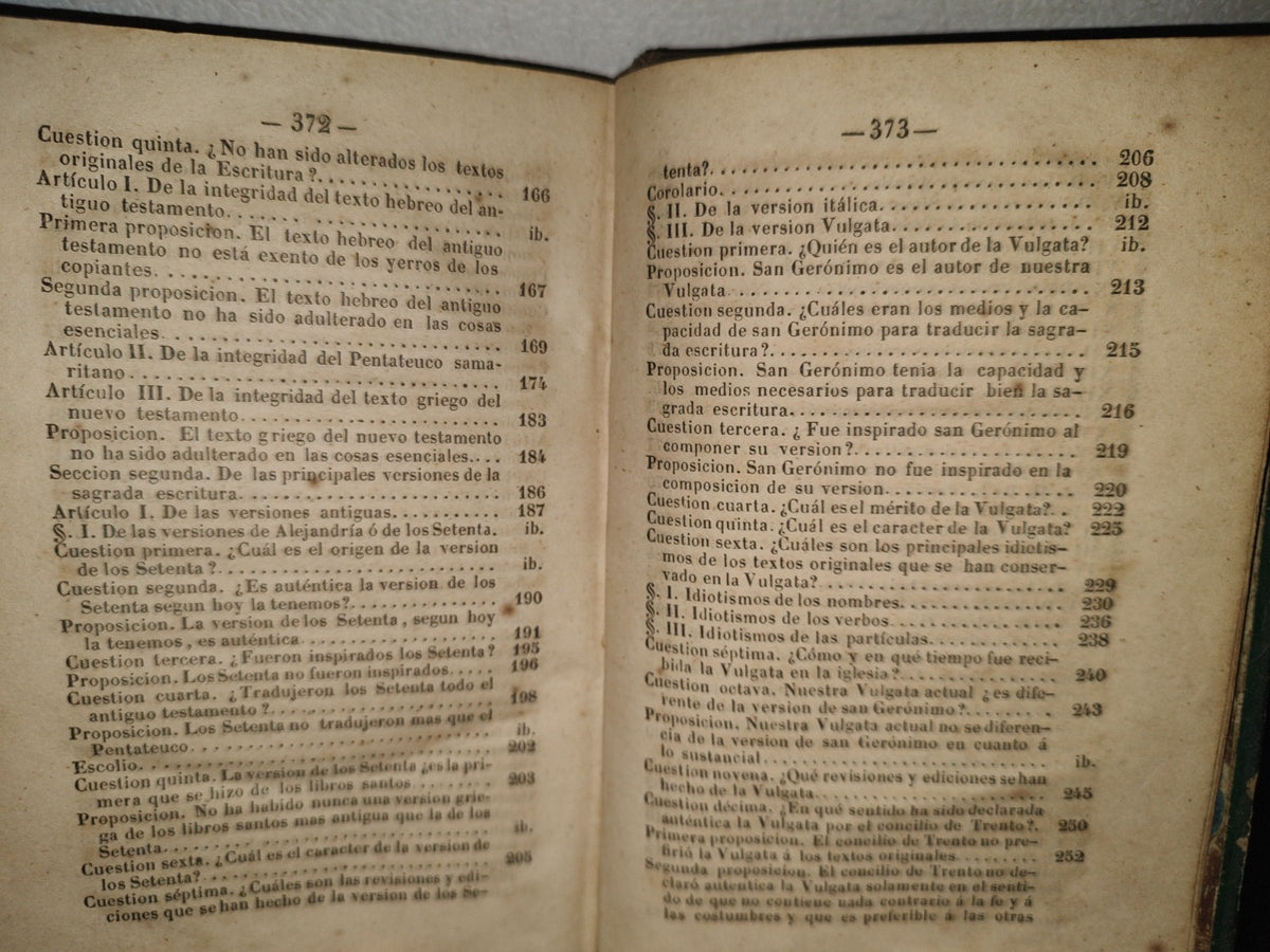 60- Introducción Histórica Y Crítica A La Sagrada Escritura - J. B. Glaire - Tomo I - 1847