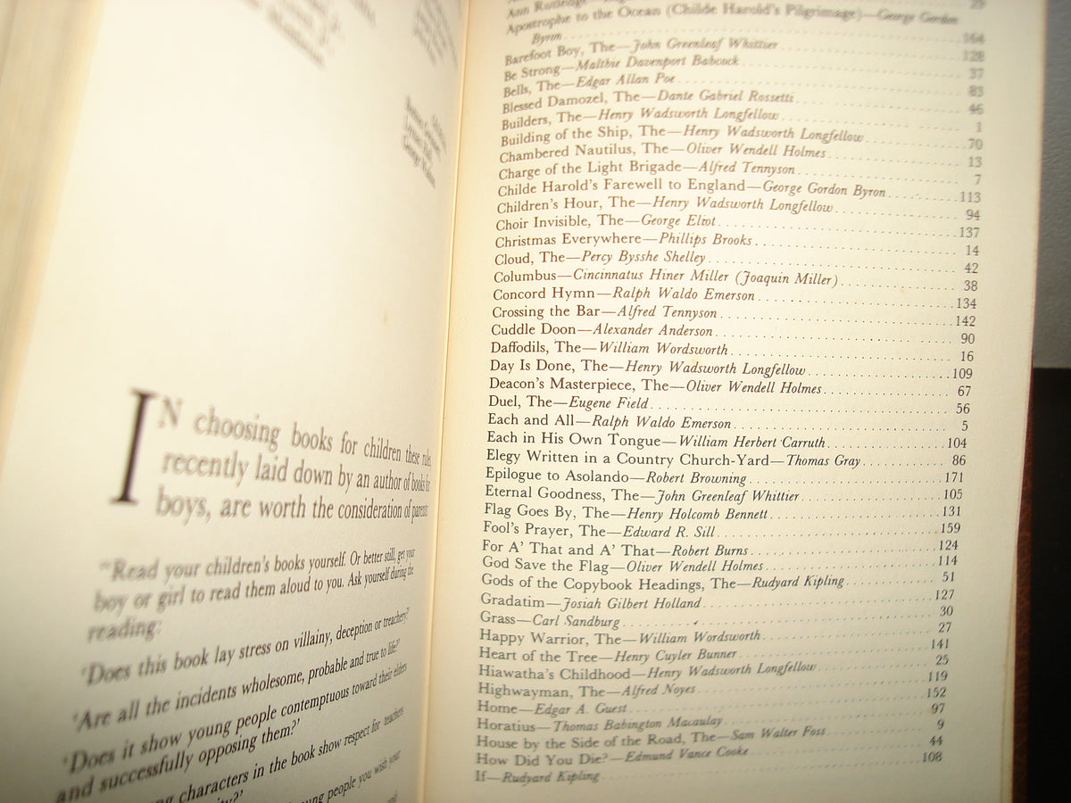160- One Hundred And One Famous Poems - An Anthology Compiled By Roy J. Cook, 1958