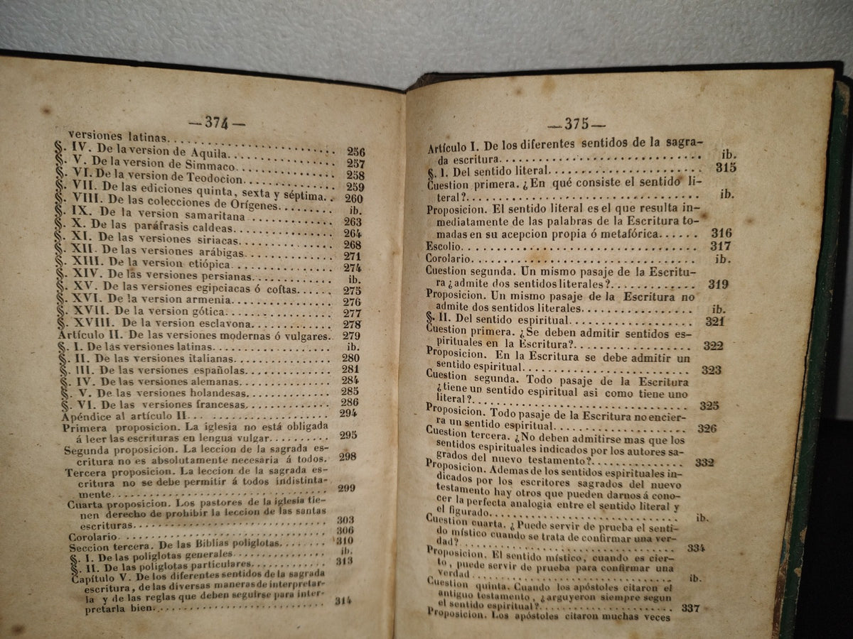 60- Introducción Histórica Y Crítica A La Sagrada Escritura - J. B. Glaire - Tomo I - 1847