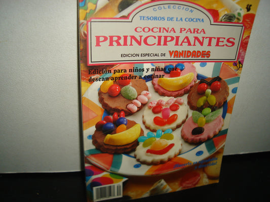 7- Colección Tesoros De La Cocina: Cocina Para Principiantes. Edición Especial De Vanidades - 1993