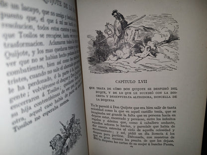 174- Don Quijote De La Mancha. W. M. Jackson, Inc. Los 4 Tomos - 1954