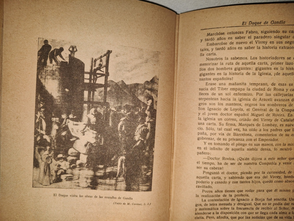 219- El Duque De Gandía. El Noble Santo Del Primer Imperio - Andro Xavier - Editorial Diana - 1950