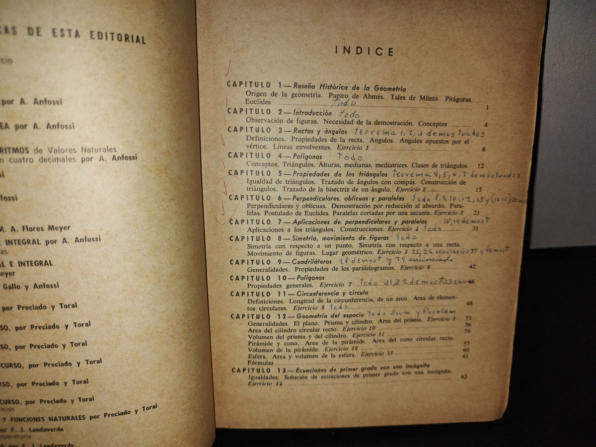 209- Curso De Matemáticas 3 - Preciado-Toral - Editorial Progreso, S.A . - 1966