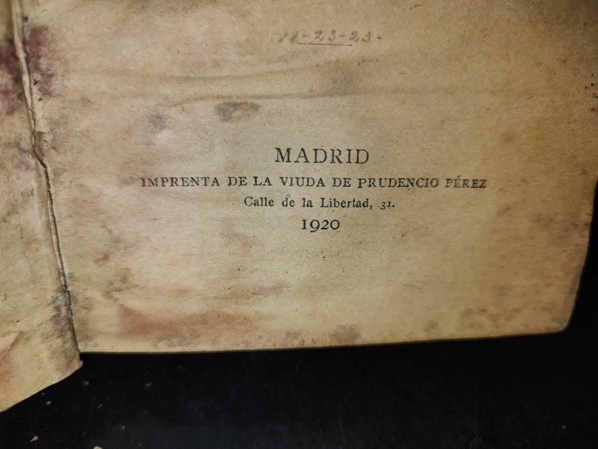 63- Obras Completas De D. José M. De Pereda. Tomo Xv Peñas Arriba - 1920