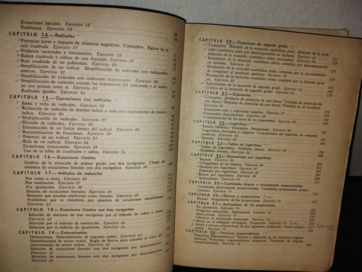 209- Curso De Matemáticas 3 - Preciado-Toral - Editorial Progreso, S.A . - 1966