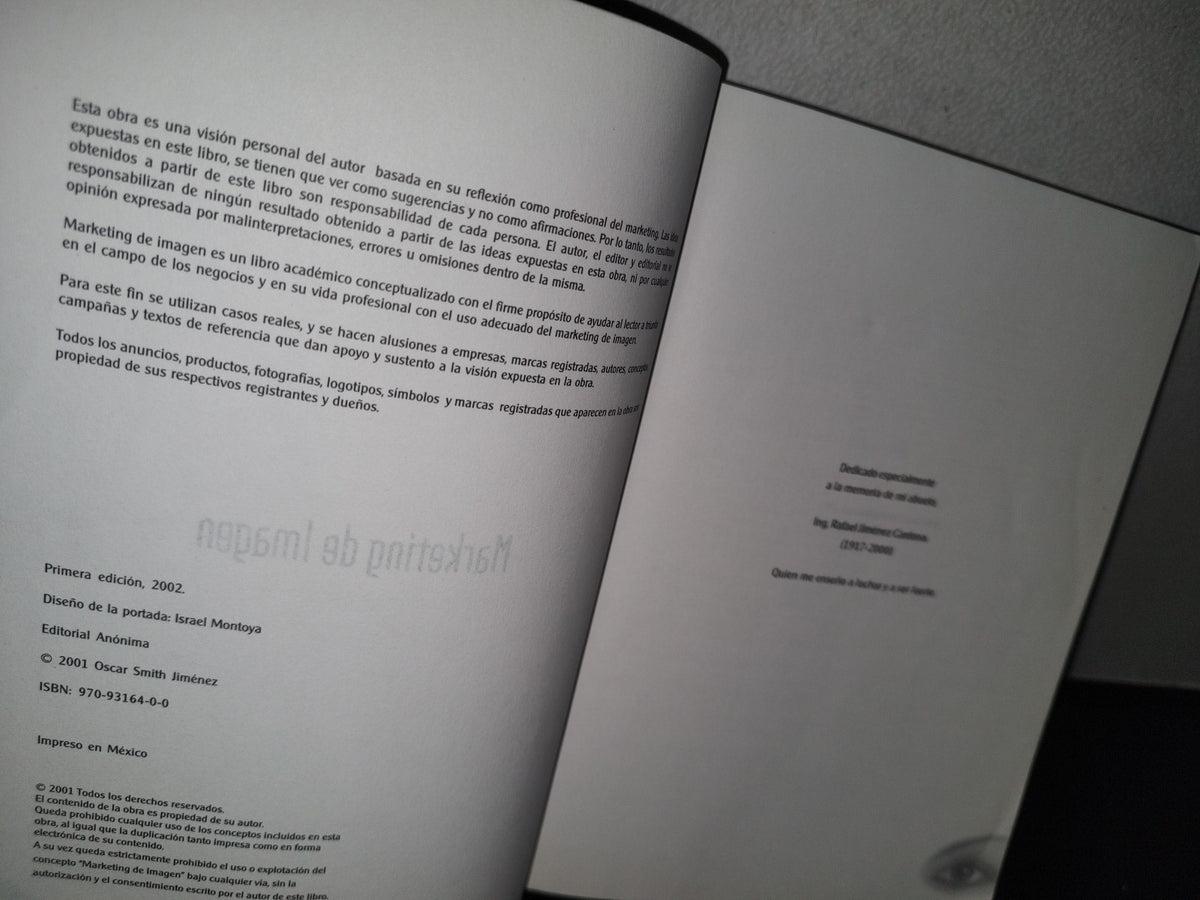 167- Marketing De Imagen - Oscar Smith - Primera Edición 2002