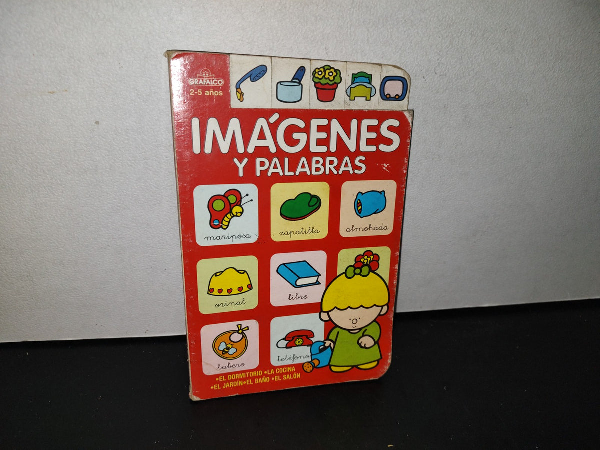 87-2- Libro Infantil. Imágenes Y Palabras - 1998 Grafalco S. A.