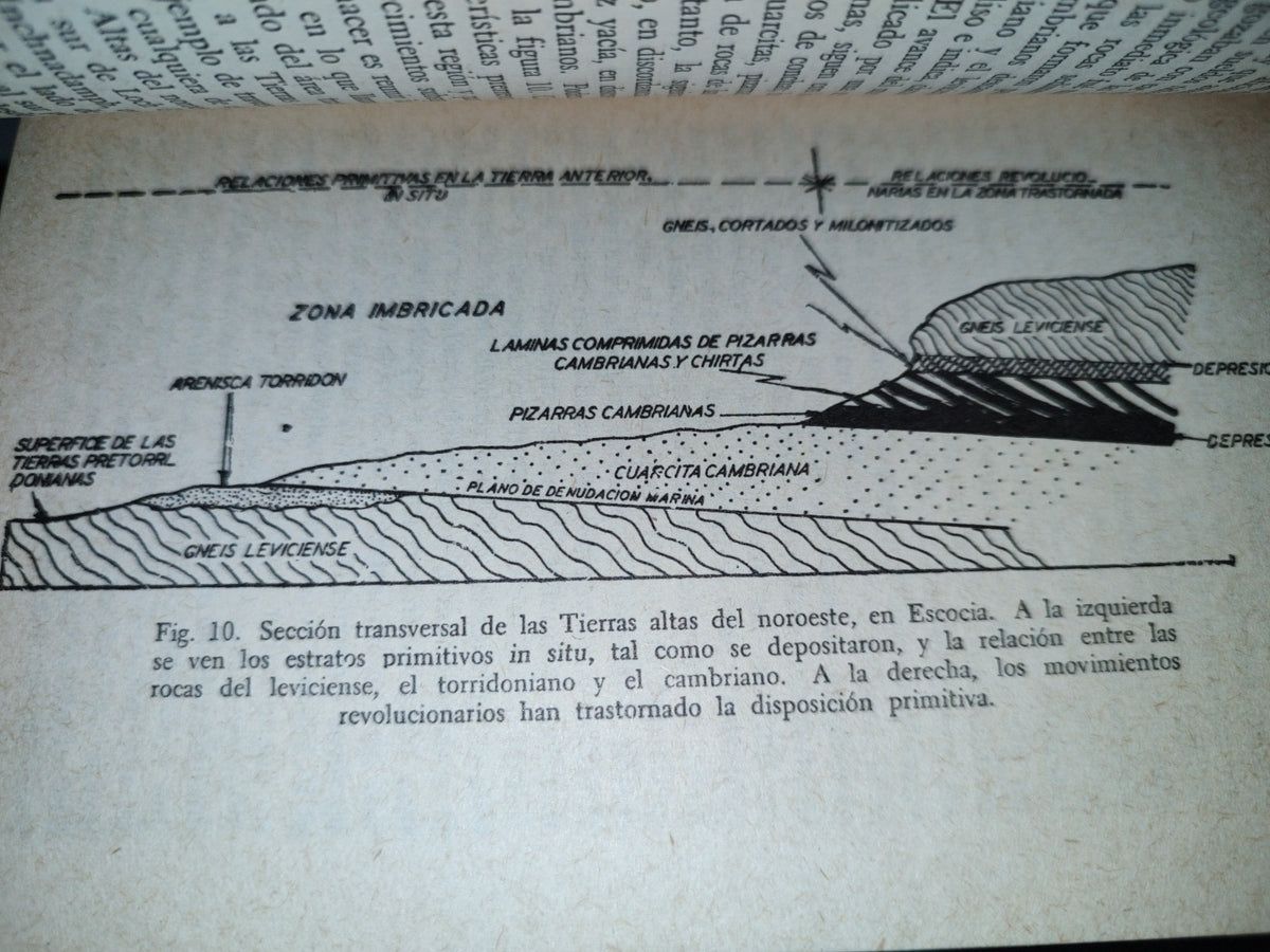 196- Geología. Introducción A La Historia De La Tierra. H. H. Read. Fondo De Cultura Económica, 1975