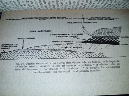 196- Geología. Introducción A La Historia De La Tierra. H. H. Read. Fondo De Cultura Económica, 1975