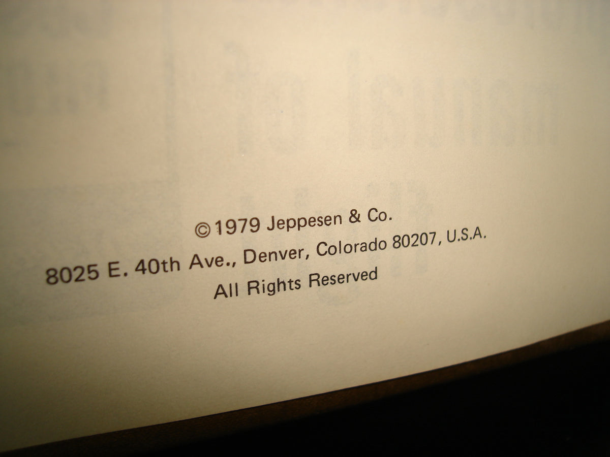 163- Inglés - Manual Profesional De Vuelo / Professional Manual Of Flight - 1979