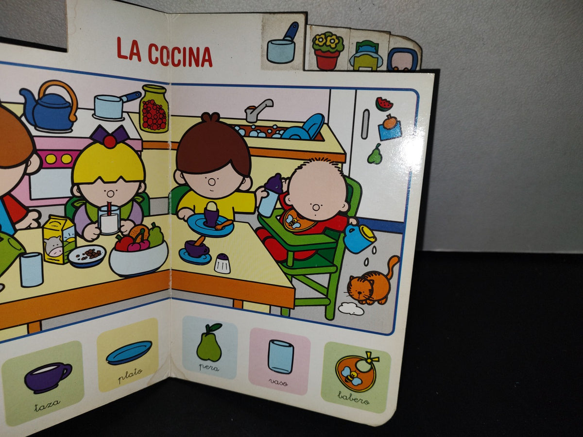 87-2- Libro Infantil. Imágenes Y Palabras - 1998 Grafalco S. A.