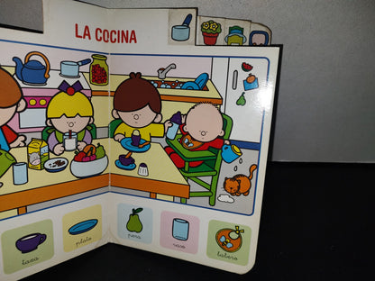87-2- Libro Infantil. Imágenes Y Palabras - 1998 Grafalco S. A.