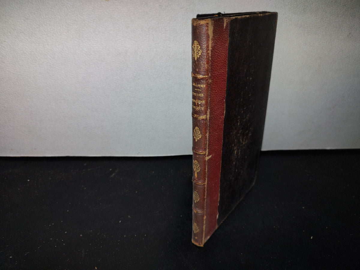 63- Francés. Études D'Hygiene Publique - Auguste Ollivier - 1893