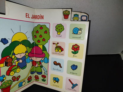 87-2- Libro Infantil. Imágenes Y Palabras - 1998 Grafalco S. A.
