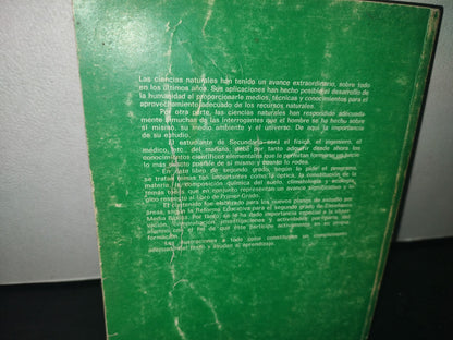 34- Ciencias Naturales Segundo Grado. Enseñanza Media Básica - Xorge A. Domínguez - Primera Edición 1976