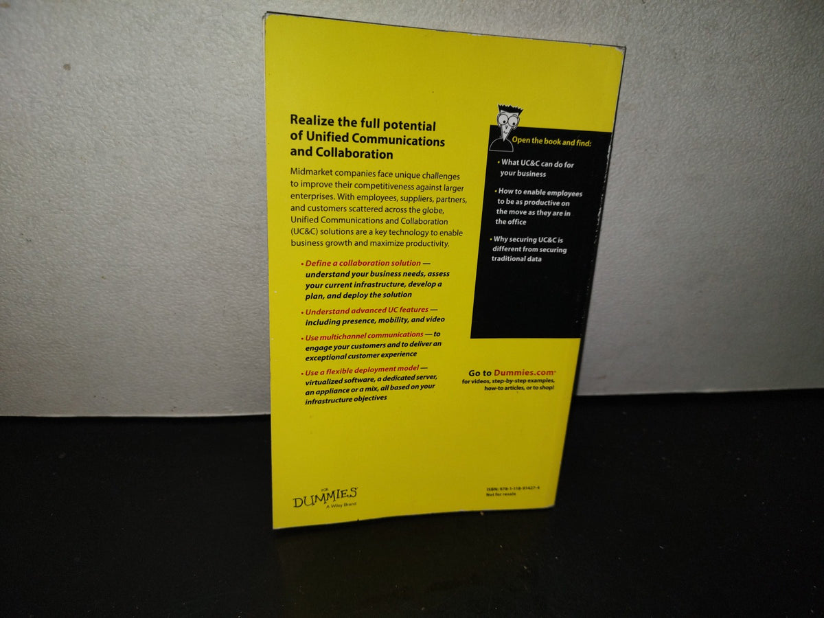 201- Midmarket Collaboration For Dummies. Avaya Custom Edition - Lawrence C. Miller