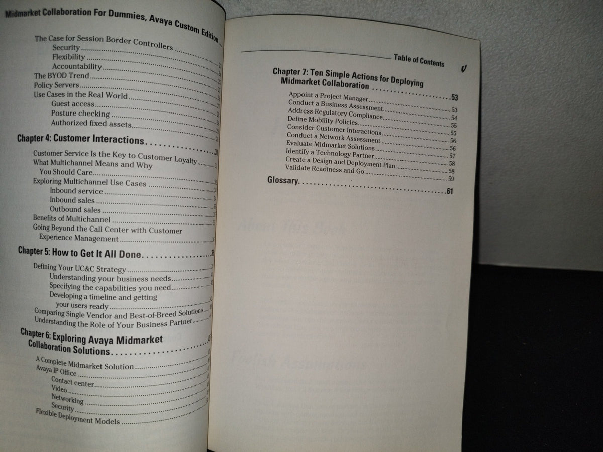 201- Midmarket Collaboration For Dummies. Avaya Custom Edition - Lawrence C. Miller