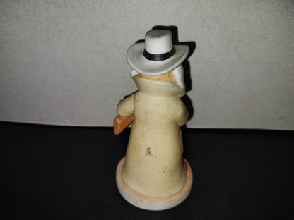 A5- Figura De Porcelana. Perro Gangster. The Prairie Dawgs Collection - 90'S