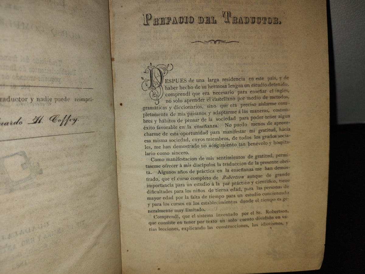 63- El Pequeño ”Robertson” O El Inglés Al Alcance De Los Niños - 1883