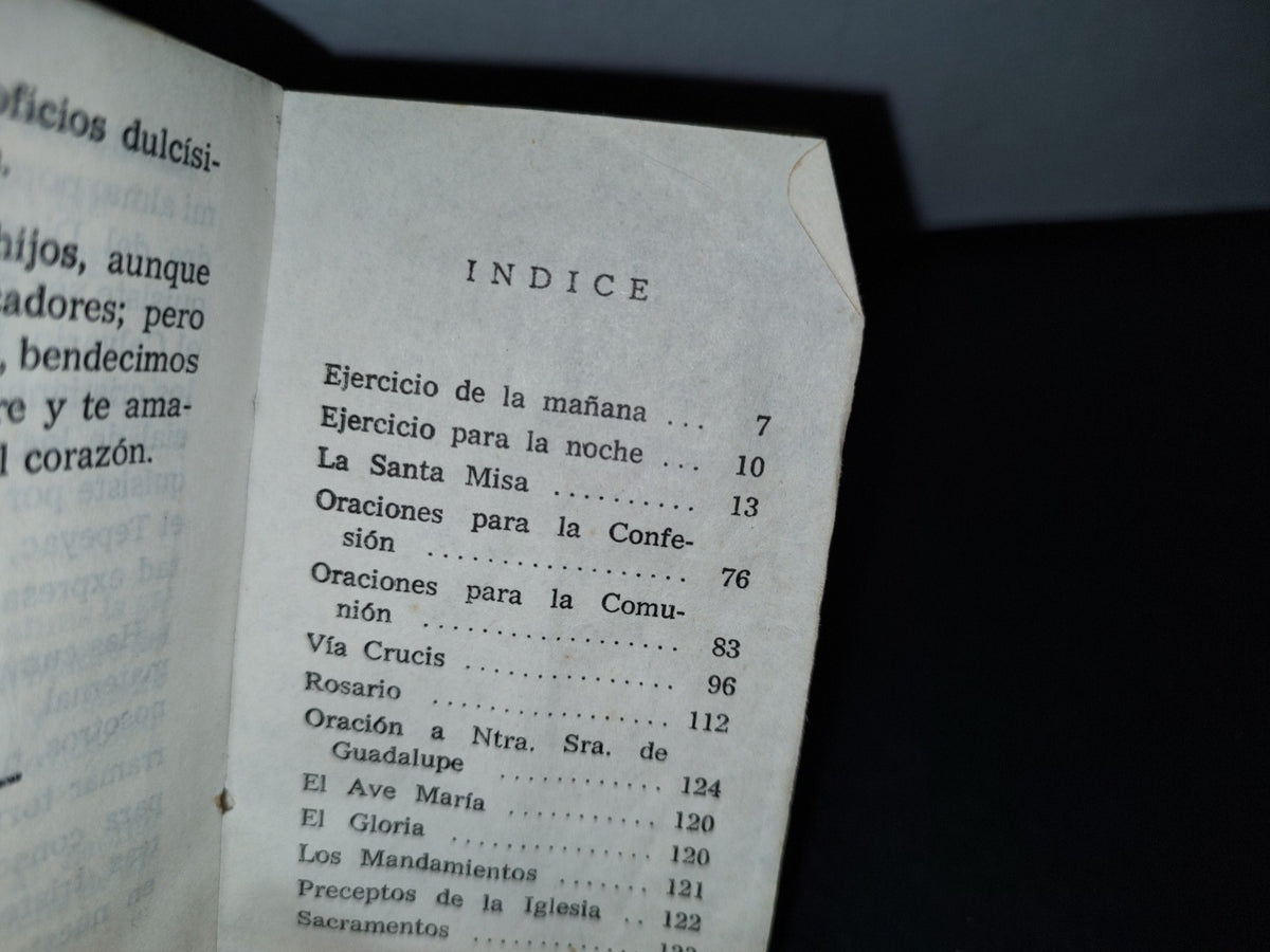 59- Librito El Alma Devota. Oraciones De La Mañana Y De La Noche. Nuevo Ordinario De La Misa - 60'S