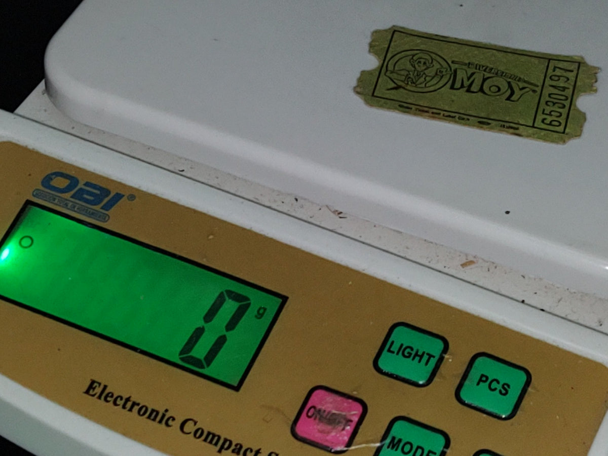 A10C1-2- Boleto De Extinto Salón Recreativo Arcade Mexicano: ”Diversiones Moy” - 90's