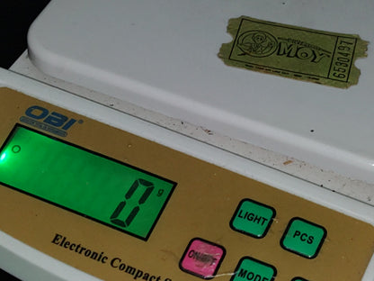 A10C1-2- Boleto De Extinto Salón Recreativo Arcade Mexicano: ”Diversiones Moy” - 90's
