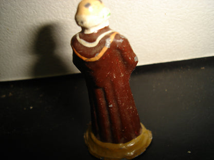 A2- Antigua Figura De Plomo: Fraile - Años 60'S
