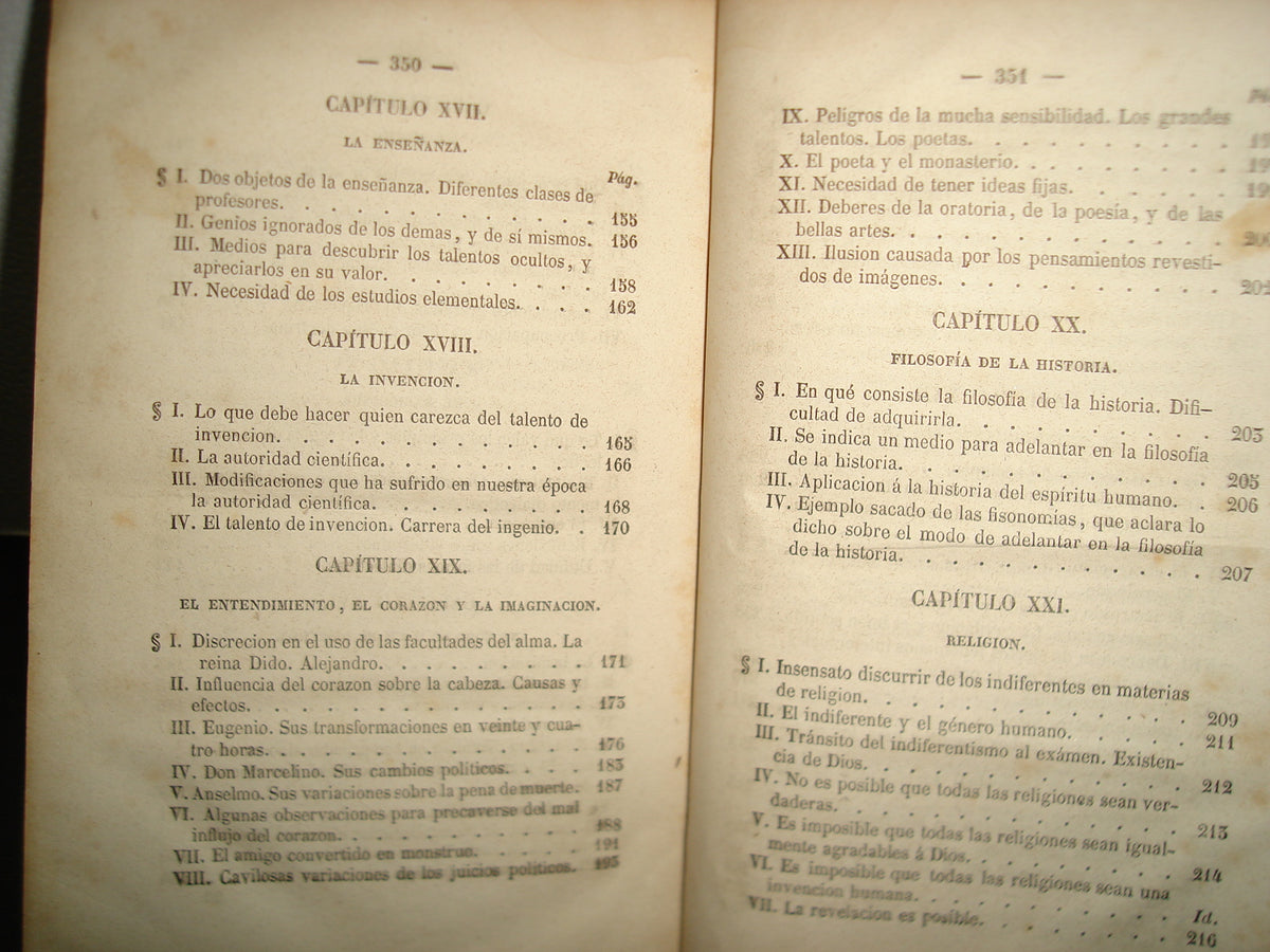 169- El Criterio - Don Jaime Balmes - París. Librería De A. Bouret Y Morel - 1849