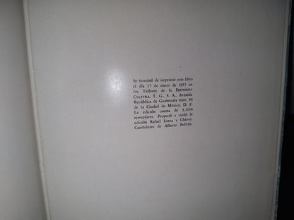 77- Loreto. Historia Y Evolución De Una Fábrica De Papel. Fábricas De Papel Loreto Y Peña Pobre - Fábrica De Papel Loreto Y Peña Pobre, S. A., México, D. F., Editorial CVLTVRA, T. G., S. A. - Primera Edición 1957