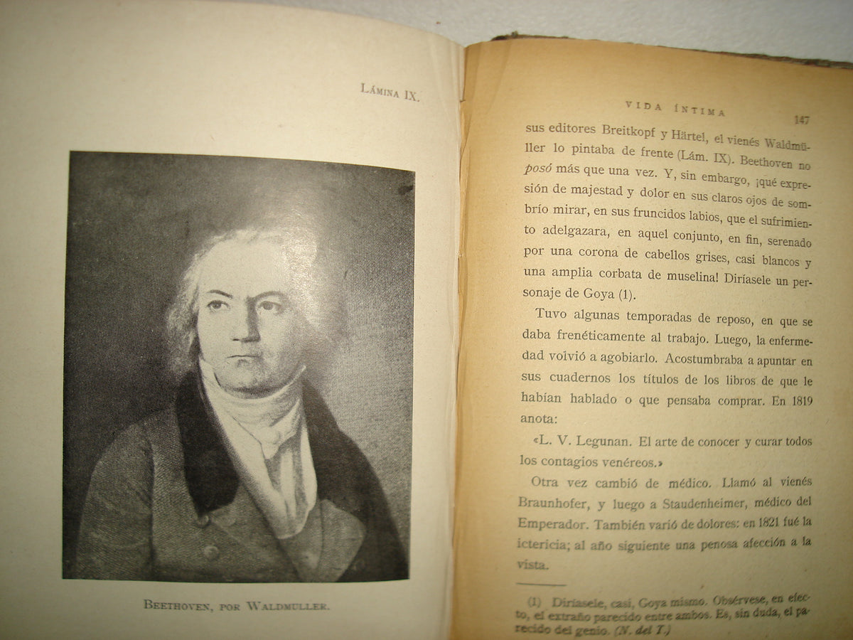 7- Vida Íntima De Beethoven - Andre De Hevesy - 1927