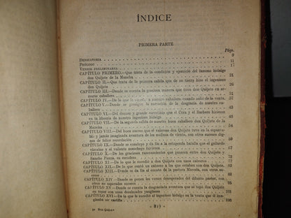 63- El Ingenioso Hidalgo Don Quijote De La Mancha - Miguel De Cervantes Saavedra - 1900'S