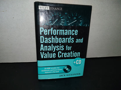 158- Performance Dashboards And Analysis For Value Creation - Jack Alexander